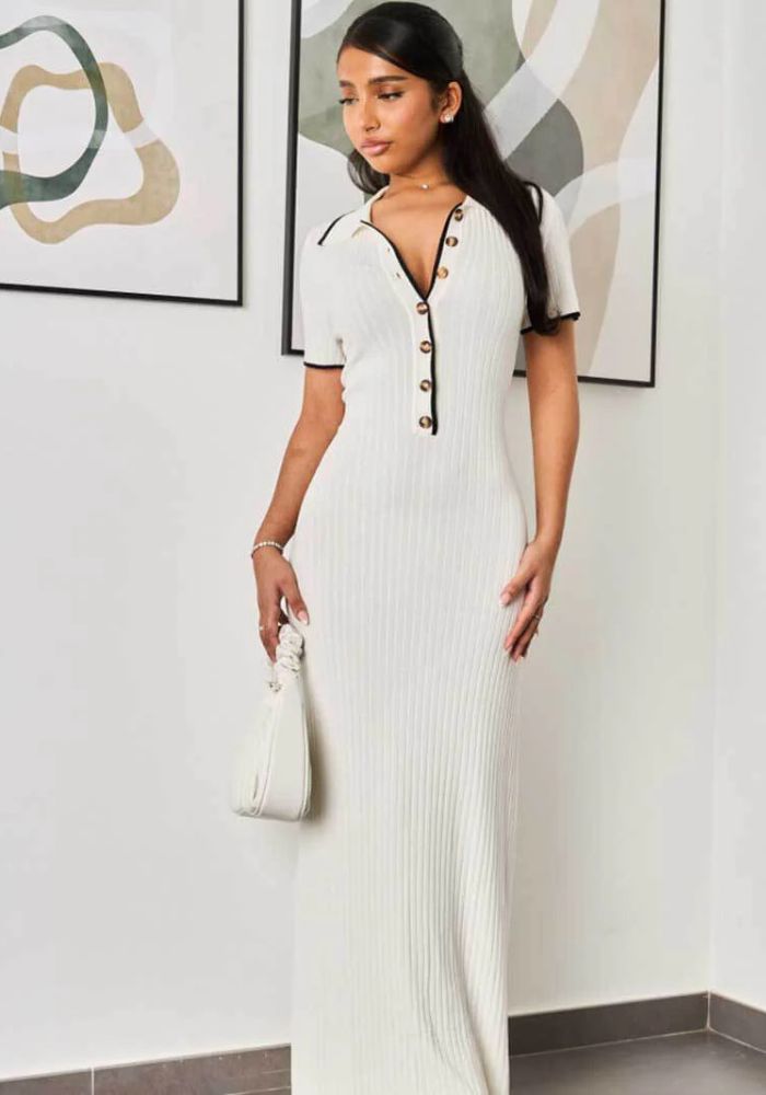 Clara - Clara Maxi Dress – Effortless Vintage Charm-Dresses-White-S-Weston & Sage