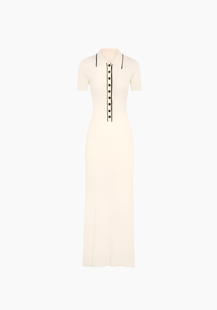 Clara - Clara Maxi Dress – Effortless Vintage Charm-Dresses-White-S-Weston & Sage