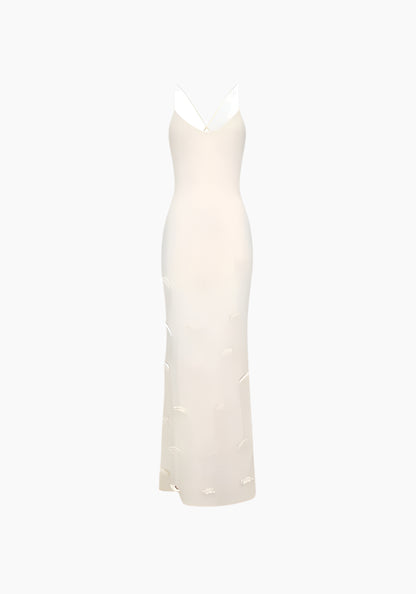 Isla - Isla Maxi Dress – Elegant Crochet Design-Dresses-Cream-S-Weston & Sage