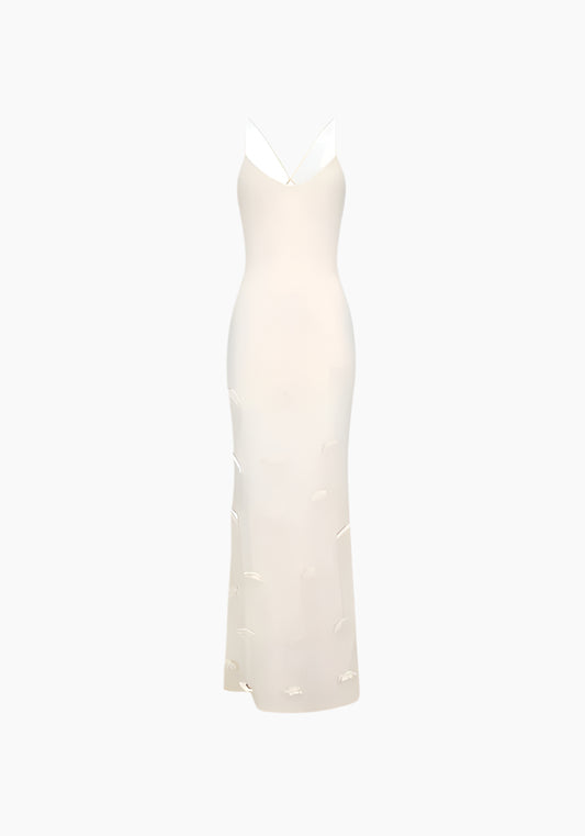 Isla - Isla Maxi Dress – Elegant Crochet Design-Dresses-Cream-S-Weston & Sage