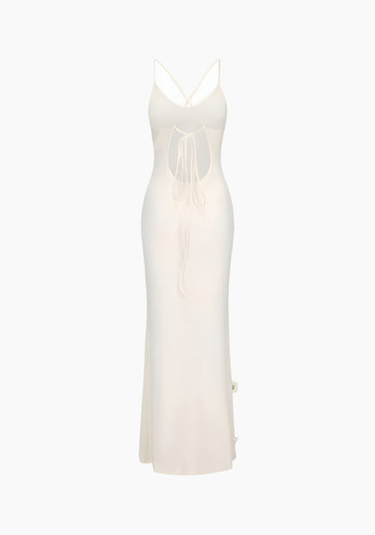 Isla - Isla Maxi Dress – Elegant Crochet Design-Dresses-Cream-S-Weston & Sage