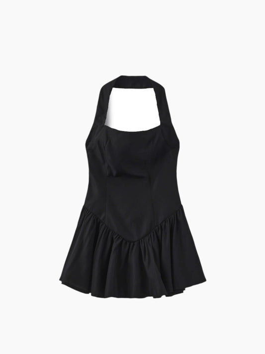 Sirae - Dress Elegant Slim Silhouette-Dresses-Black-S-Weston & Sage